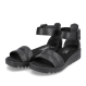 náhled Dámské sandály RIEKER RIE-10202531-S3 černá