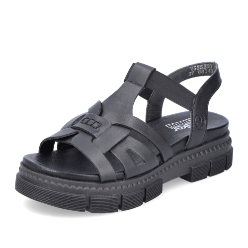 Dámské sandály RIEKER RIE-10202540-S4 černá
