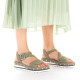 náhled Dámské sandály RIEKER RIE-10202551-S3 zelená