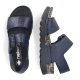 náhled Dámské sandály RIEKER RIE-10203720-S4 modrá