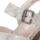 náhled Dámské sandály RIEKER RIE-10203733-S4 stříbrná