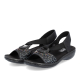 náhled Dámské sandály RIEKER RIE-10203857-S4 černá