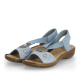 náhled Dámské sandály RIEKER RIE-10203863-S4 modrá