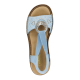 náhled Dámské sandály RIEKER RIE-10203863-S4 modrá