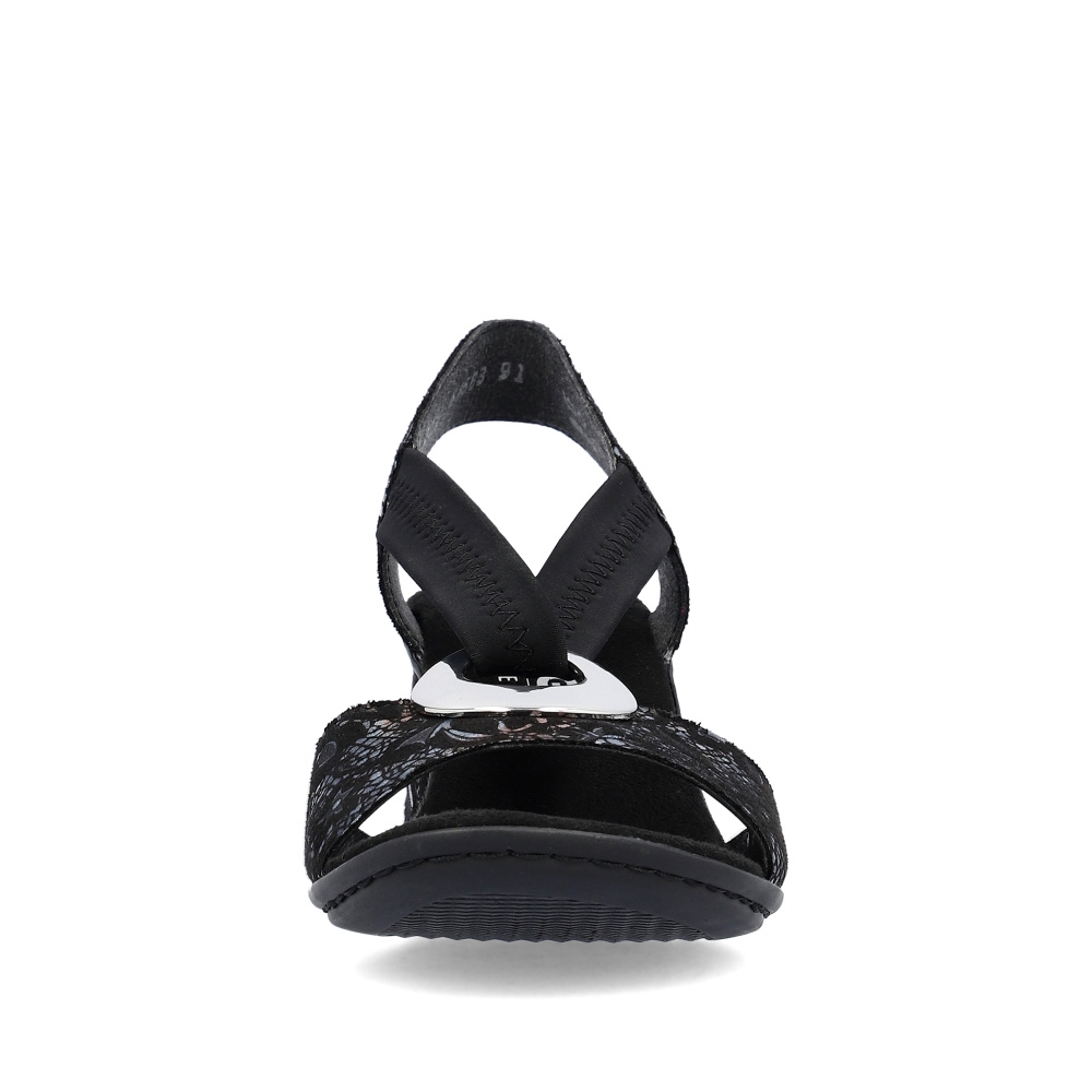 detail Dámské sandály RIEKER RIE-10203902-S4 černá