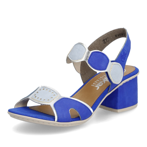 Dámské sandály RIEKER RIE-10203903-S4 modrá