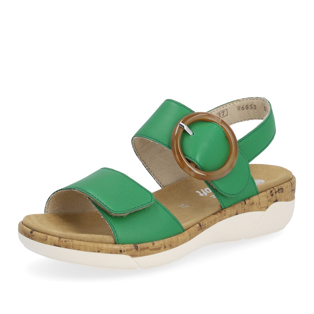detail Dámské sandály REMONTE RIE-10204014-S4 zelená