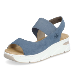 Dámské sandály RIEKER RIE-10204037-S4 modrá