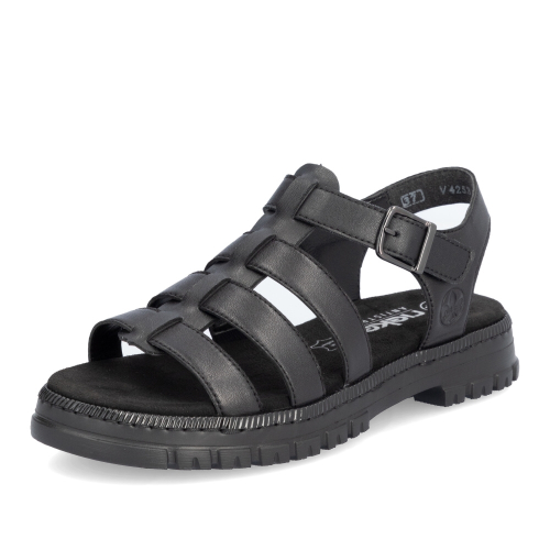 Dámské sandály RIEKER RIE-10204048-S4 černá