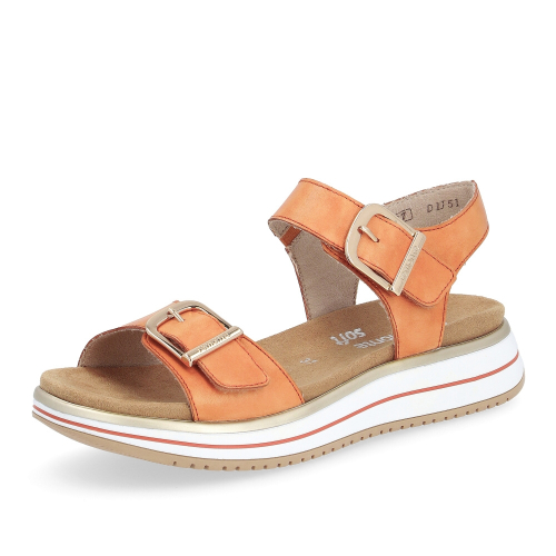 Dámské sandály REMONTE RIE-10204084-S4 oranžová