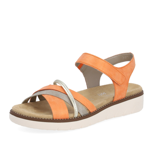 Dámské sandály REMONTE RIE-10204123-S4 oranžová