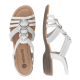 náhled Dámské sandály REMONTE RIE-10204170-S4 bílá