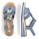 náhled Dámské sandály RIEKER RIE-10204181-S4 modrá