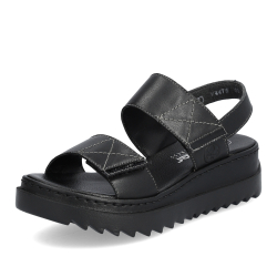 Dámské sandály RIEKER RIE-10204198-S4 černá