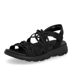 Dámské sandály RIEKER RIE-10204208-S4 černá