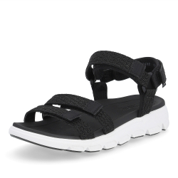 Dámské sandály RIEKER RIE-10204215-S4 černá