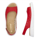 náhled Dámské sandály RIEKER RIE-10204219-S4 červená