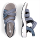 náhled Dámské sandály RIEKER RIE-10204221-S4 modrá