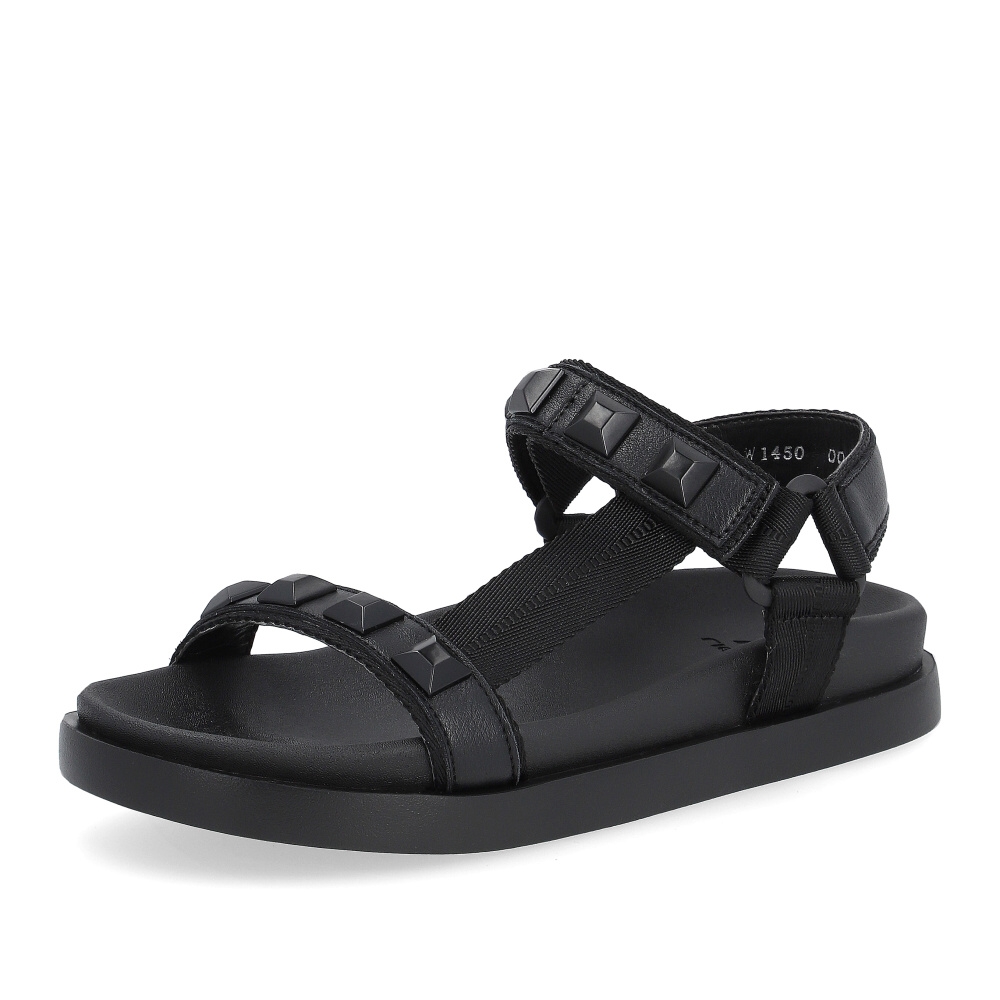 detail Dámské sandály RIEKER RIE-10204227-S4 černá