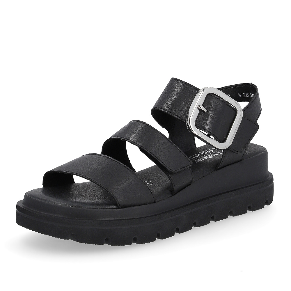 detail Dámské sandály RIEKER RIE-10204241-S4 černá
