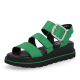 náhled Dámské sandály RIEKER RIE-10204242-S4 zelená