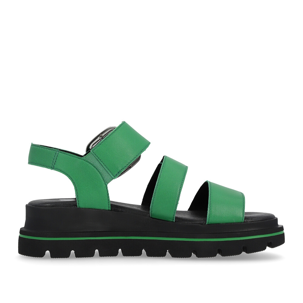 detail Dámské sandály RIEKER RIE-10204242-S4 zelená