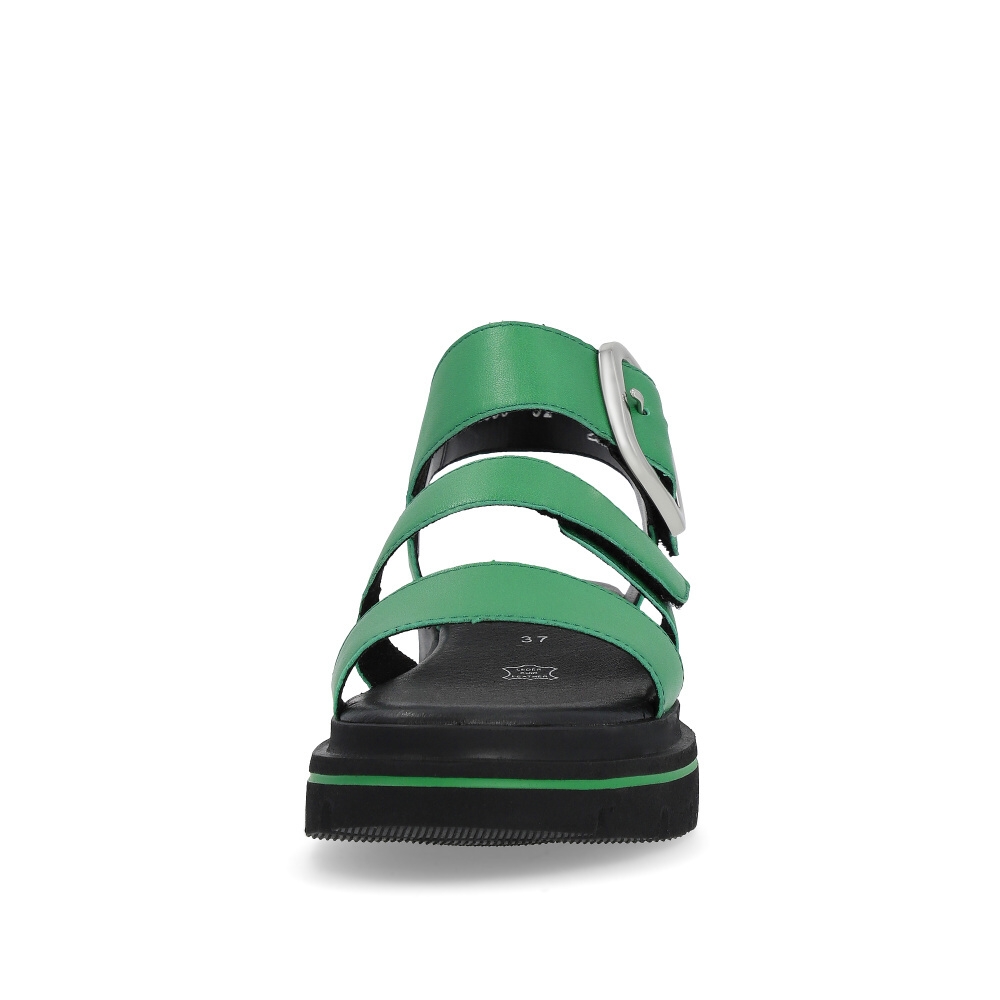 detail Dámské sandály RIEKER RIE-10204242-S4 zelená