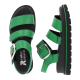 náhled Dámské sandály RIEKER RIE-10204242-S4 zelená