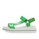 náhled Dámské sandály RIEKER RIE-10204246-S4 zelená