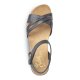 náhled Dámské sandály RIEKER RIE-1025899-S1 černá