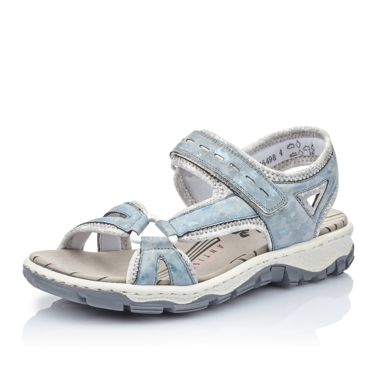 detail Dámské sandály RIEKER RIE-1026062-S4 modrá