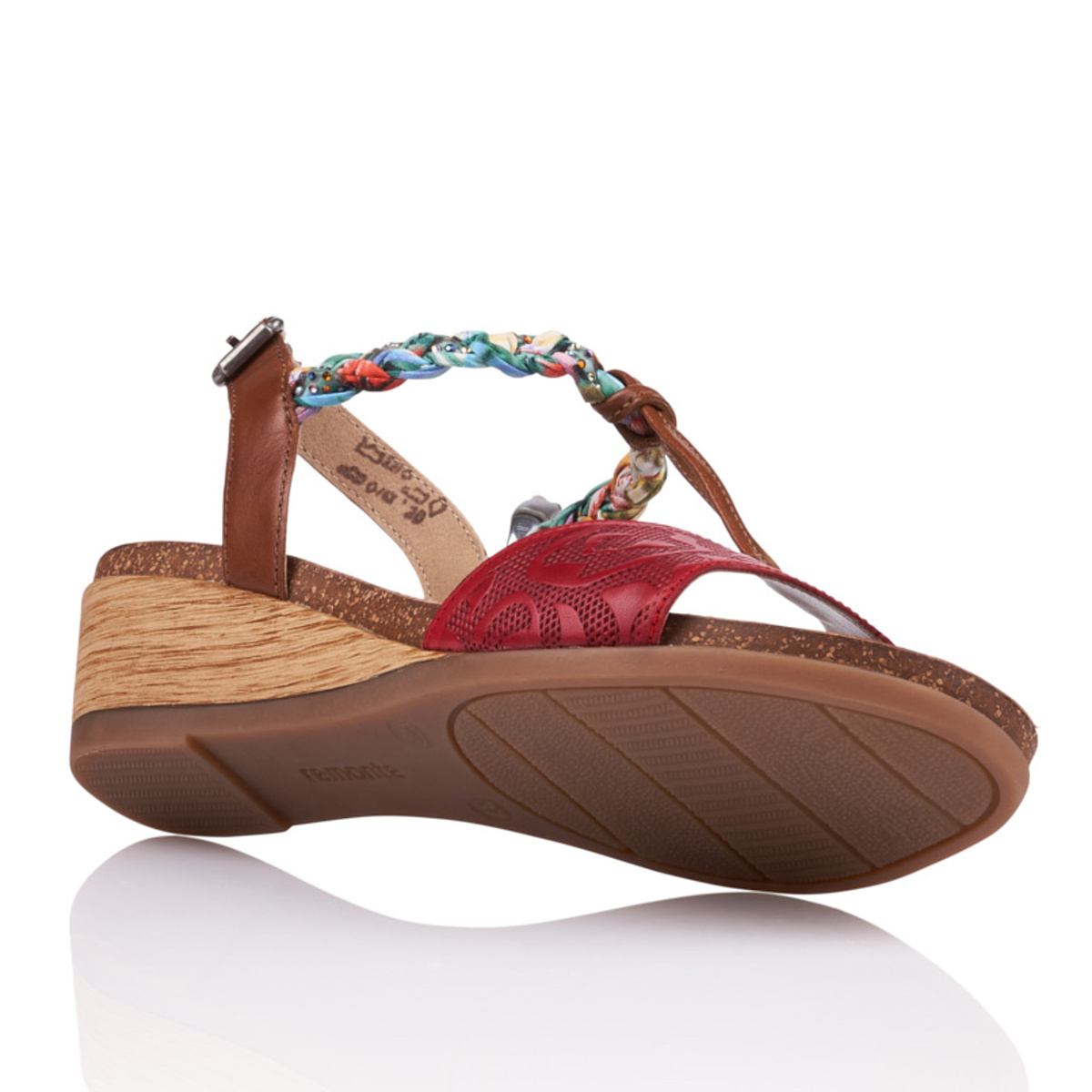 detail Dámské sandály REMONTE RIE-1026108-S1 červená