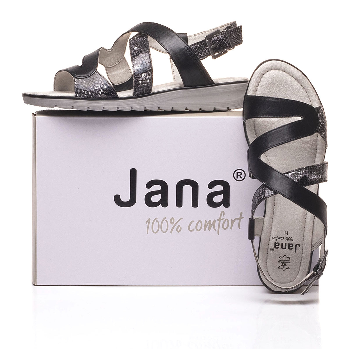 detail Dámské sandály JANA JAN-1027197-S0 černá