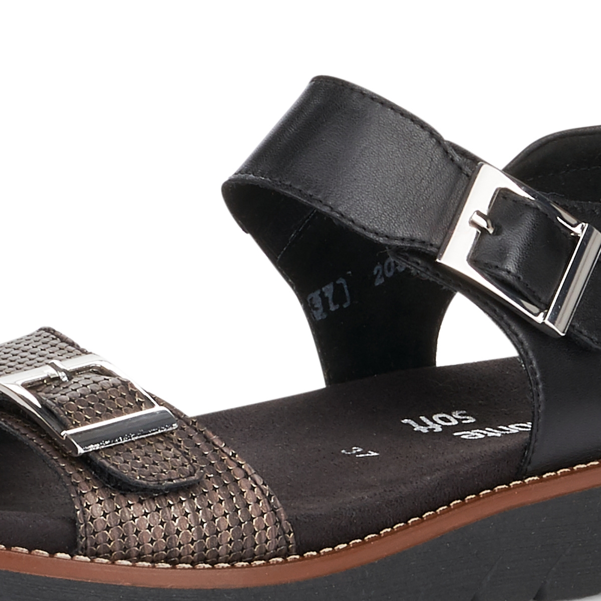 detail Dámské sandály REMONTE RIE-1027416-S1 černá
