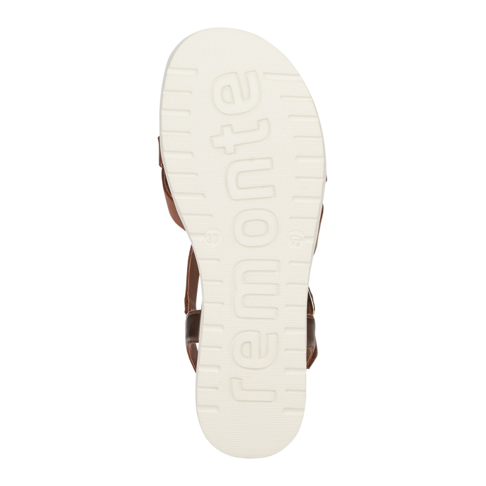 detail Dámské sandály REMONTE RIE-1027458-S1 hnědá