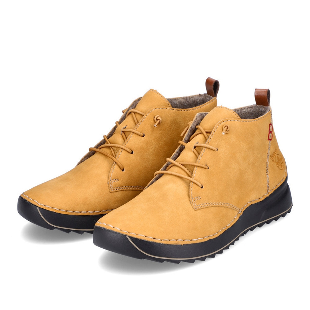 detail Dámská obuv RIEKER RIE-10300347-W3 žlutá