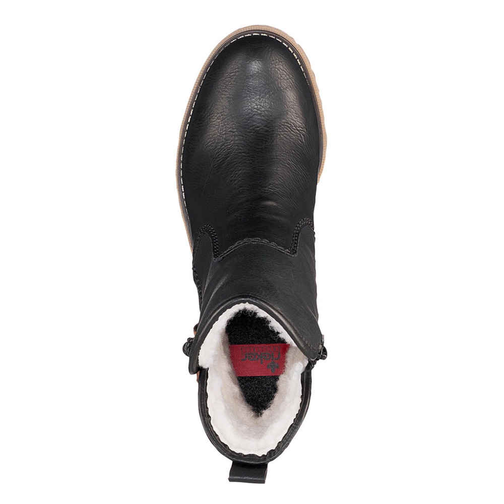 detail Dámská obuv RIEKER RIE-10300377-W2 černá