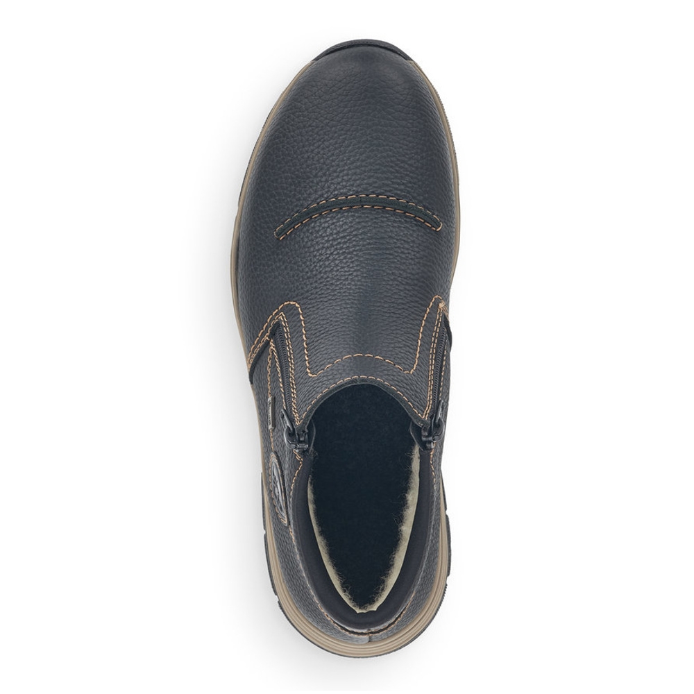 detail Pánská obuv RIEKER RIE-10300468-W2 černá