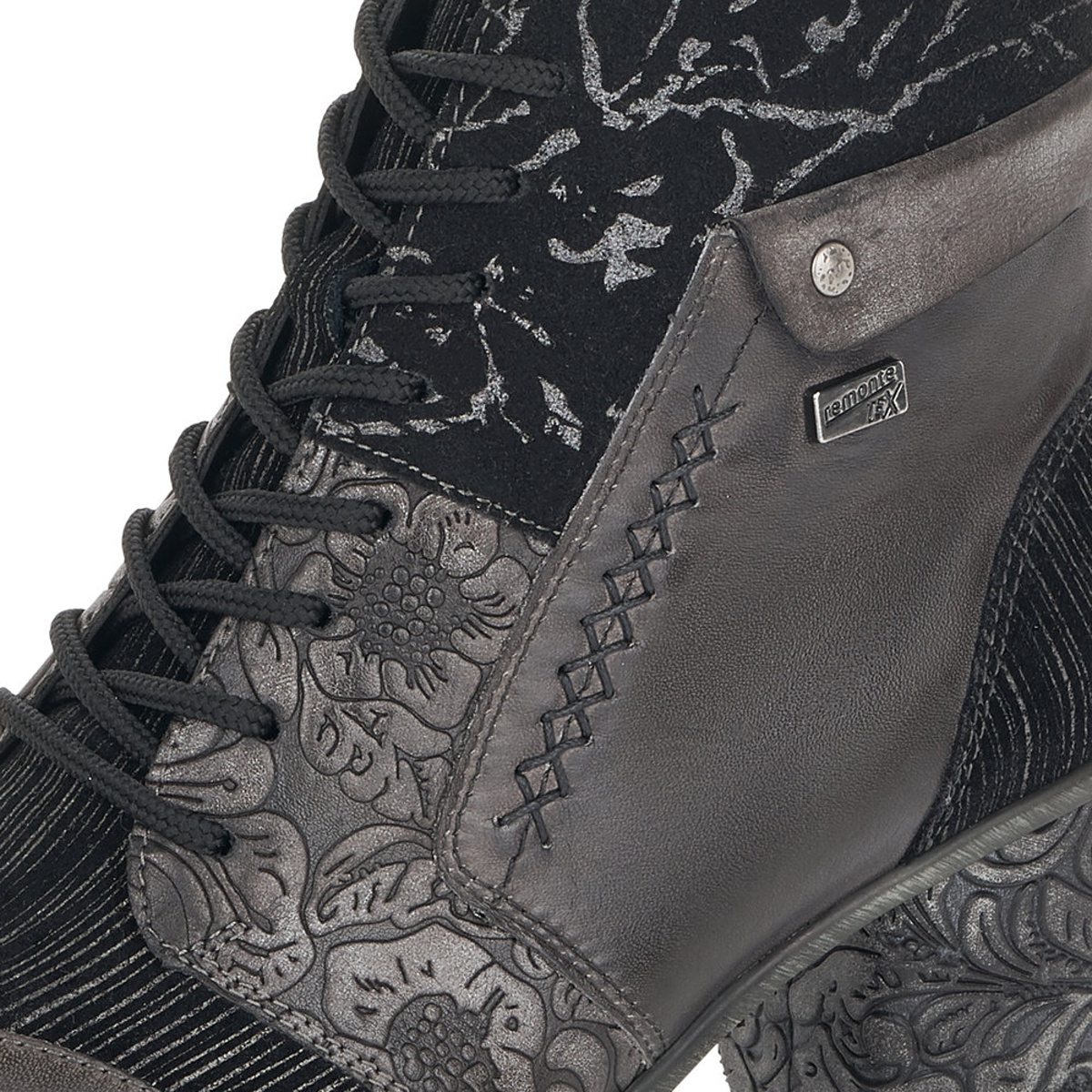 detail Dámská obuv REMONTE RIE-10300495-W2 šedá