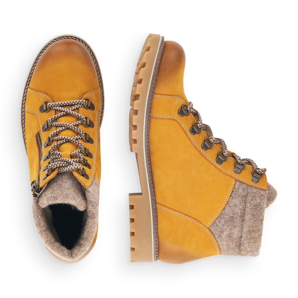detail Dámská obuv REMONTE RIE-10300520-W1 žlutá