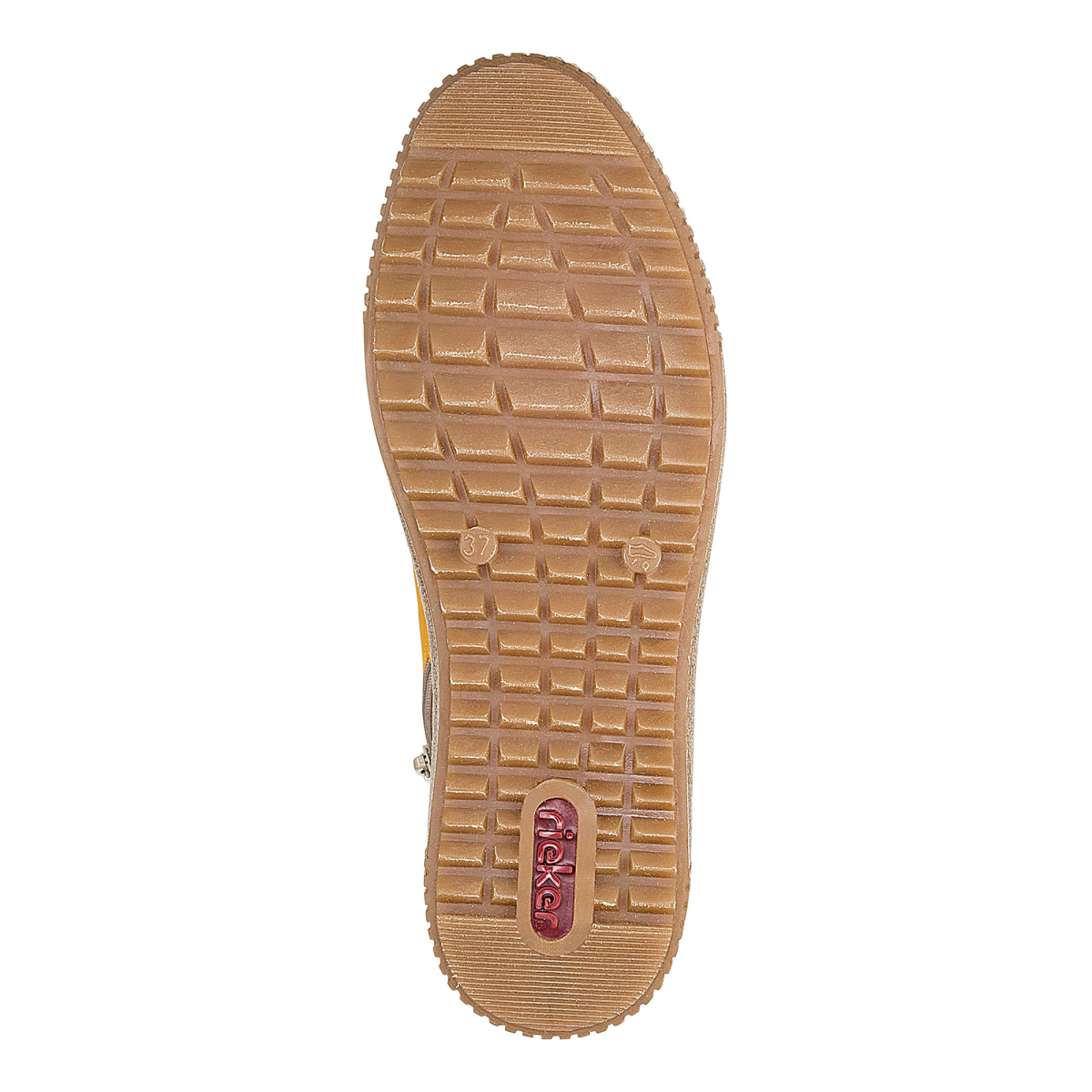 detail Dámská obuv RIEKER RIE-10300616-W1 žlutá