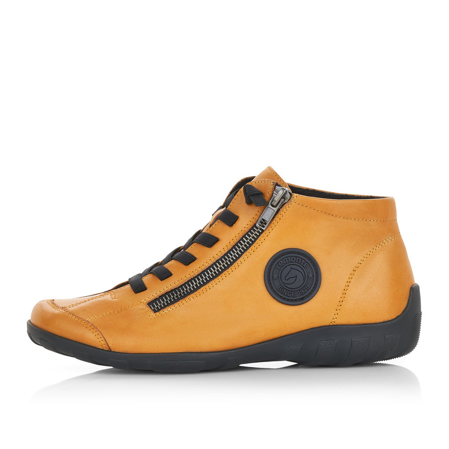 detail Dámská obuv REMONTE RIE-10300660-W1 žlutá