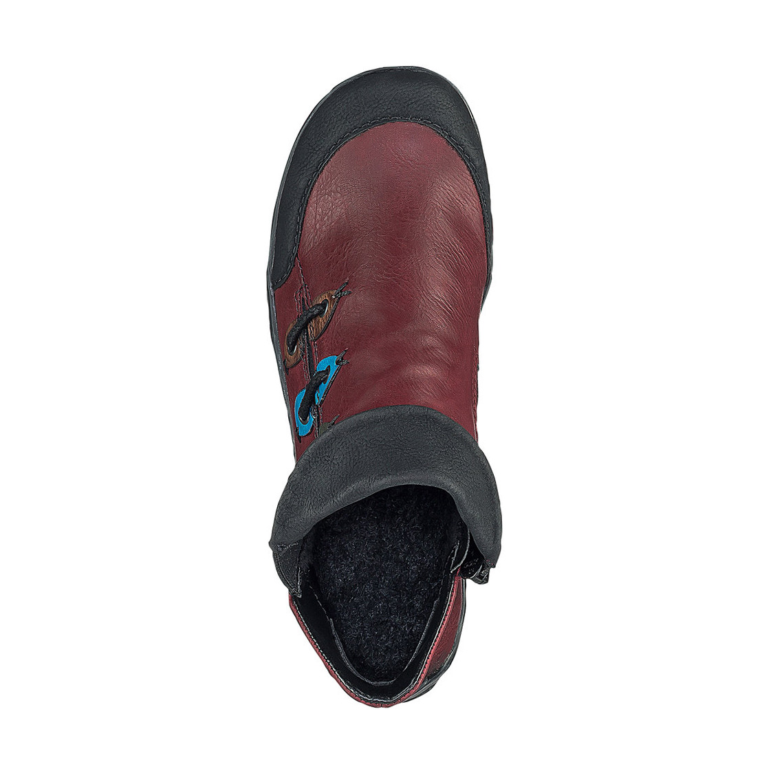 detail Dámská obuv RIEKER RIE-10300848-W1 červená