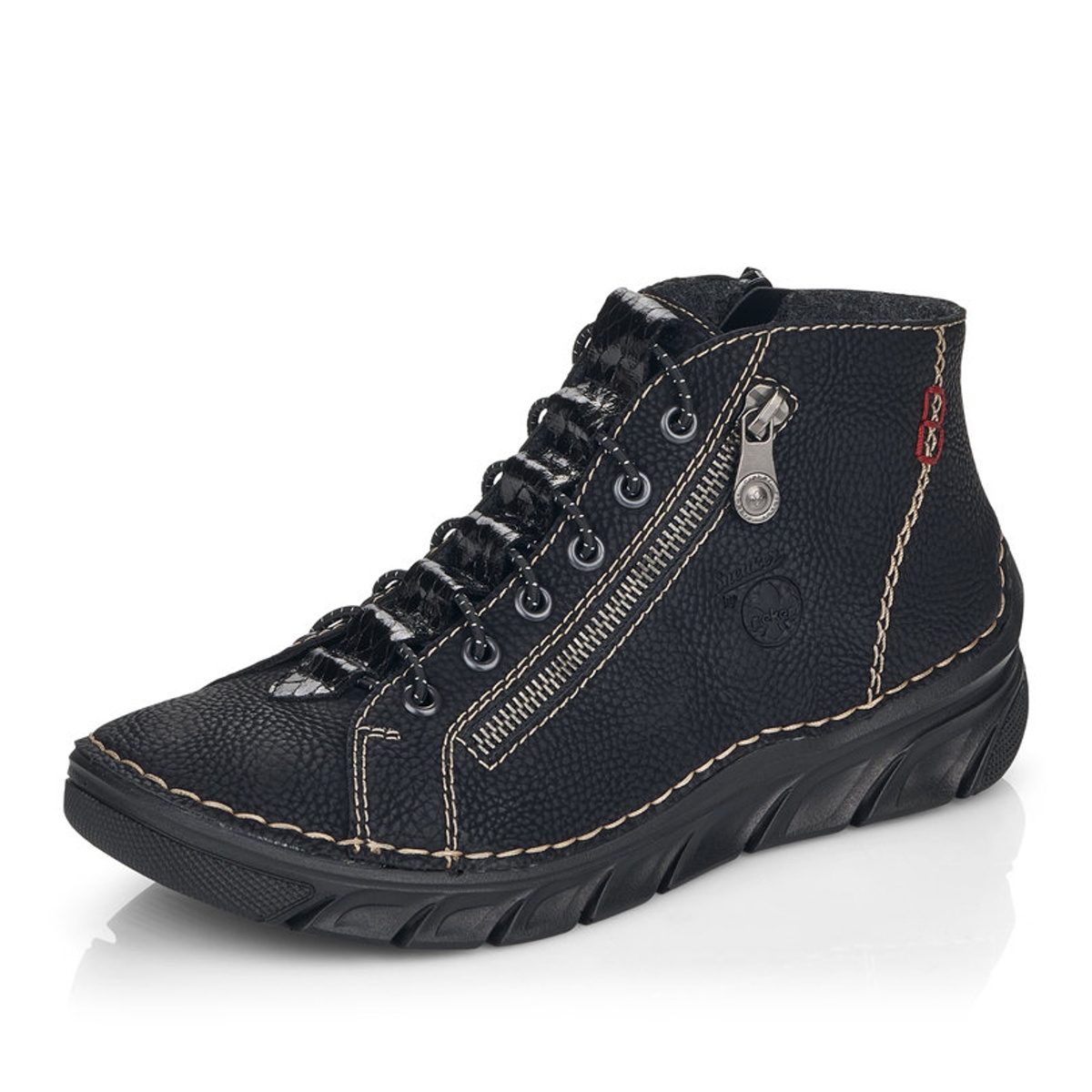 detail Dámská obuv RIEKER RIE-10301470-W2 černá