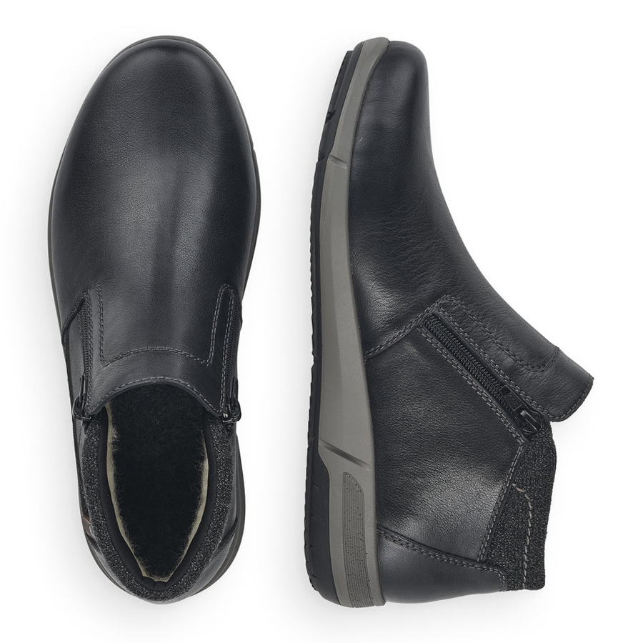detail Pánská obuv RIEKER RIE-10301512-W1 černá
