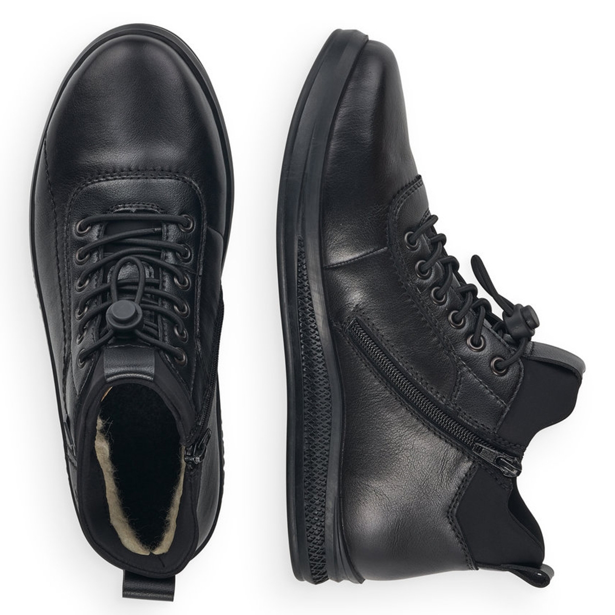 detail Pánská obuv RIEKER RIE-10301603-W1 černá