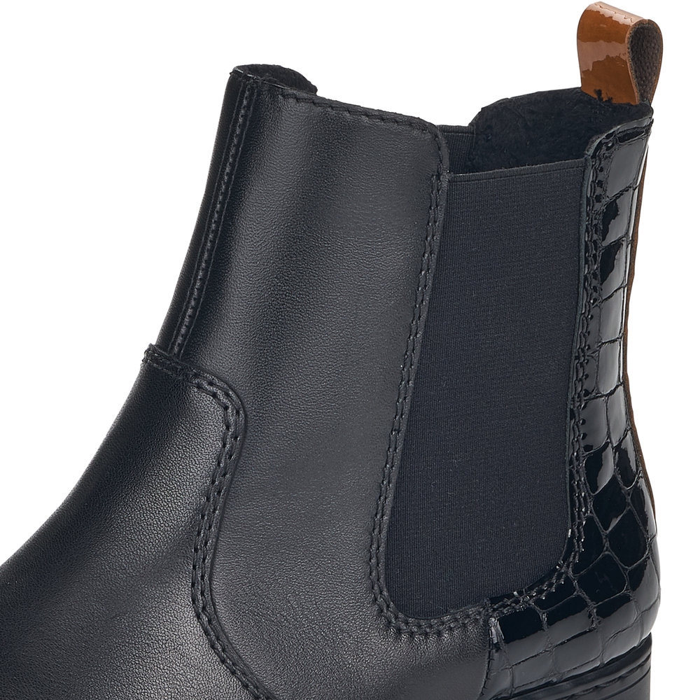 detail Dámská obuv RIEKER RIE-10301835-W3 černá
