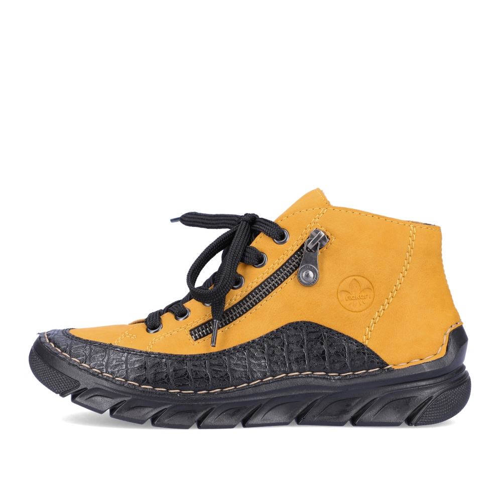 detail Dámská obuv RIEKER RIE-10302403-W2 žlutá
