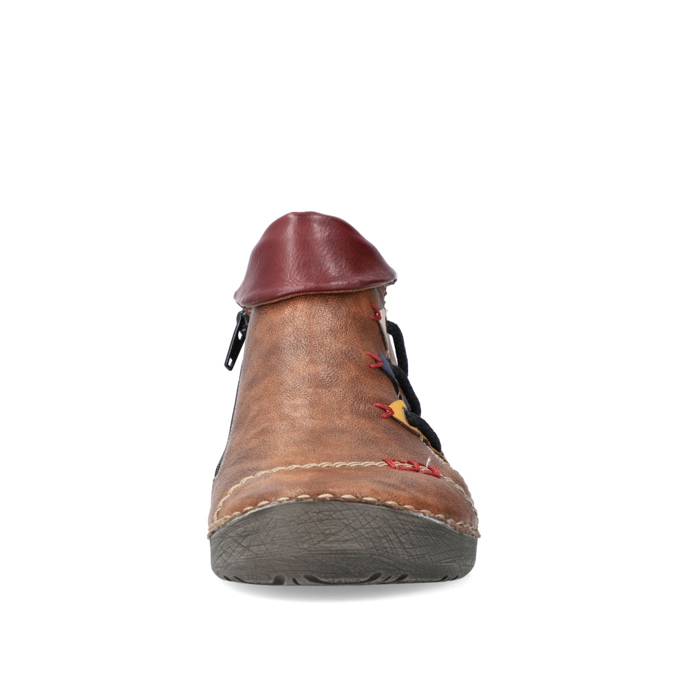 detail Dámská obuv RIEKER RIE-10302424-W3 hnědá