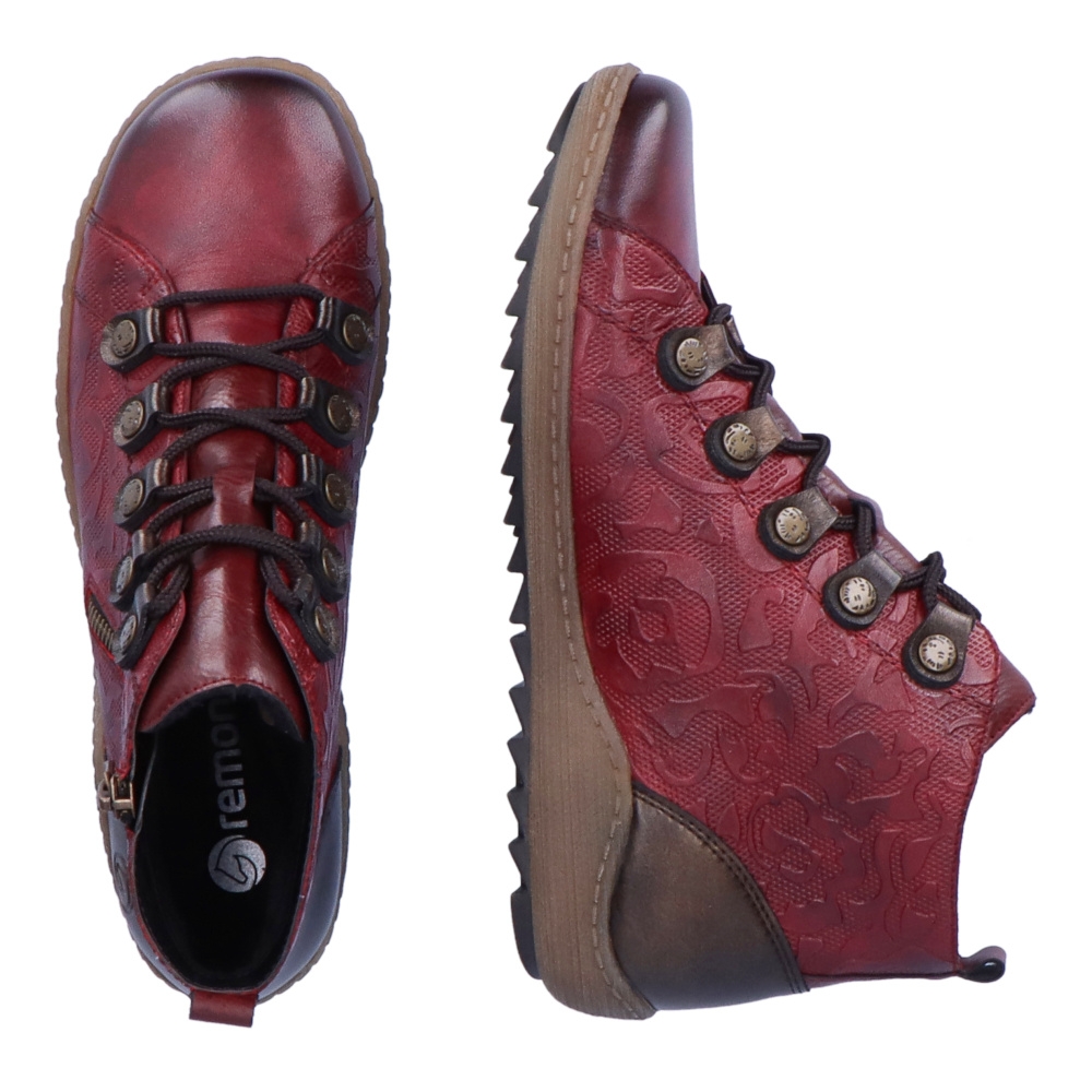 detail Dámská obuv REMONTE RIE-10302580-W2 červená